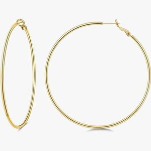 Madewell 14k Gold-plated Thin Wire Hoop Ear
Ring Earrings